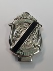 St Louis Metropolitan Police Department Lapel Pin W  Traditional Mourning Band