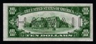1934a  10 Beautiful Unc Hawaii Wwii Emergency Issue Federal Reserve Note 