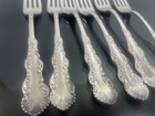 Set Of 6 Holmes   Edwards Sterling Inlaid 7  Waldorf Dinner Forks 1894