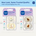 Mam Perfect Baby Premium Pacifier 2 Count  pack Of 1   Butter Yellow shell