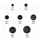 170pcs Rubber Grommet Assortment Kit Replacement For Firewall Hole Plug Wire
