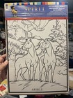 Dreamworks Spirit Stallion Of The Cimarron Velvet Doodle Kit   Bonus 8 Pens