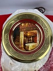Lot Of 4 Vintage Jewish Brass Wall Plates Israel Jerusalem 6  Wall Decor