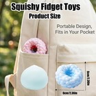 2pcs Crunchy Squishy Stress Ball For Kids   Adult  Soft Crunchy Stress Ball
