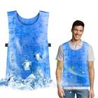Us Cooling Ice Vest For Men Women Water Activated Evaporative Cool Cold Vest New