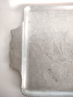 Vintage Hand Forged Everlast Metal Handled Aluminum Flying Ducks Tray  9 X 16 