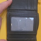 Timberland Men s Black Leather Trifold Wallet W  Id Window   Credit Cards