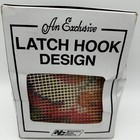 New Vintage Latch Hook Kit Santa St Nick Tree Skirt 80 s Christmas Decoration