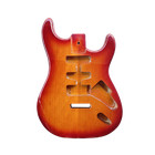 Electric Guitar Body Mahogany Glossy Nice Painting Replacement Bodies Hss Pickup