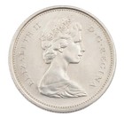 1973 Canada Large Bust 25 Cents Ef au
