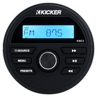 Kicker 46kmc2 Marine Gauge Hole Receiver W bluetooth  2  Mb Quart Slim Speakers