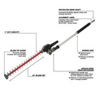 Milwaukee Clipper Attachment  Battery Powered  60-1 2  Length