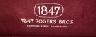 1847 Rogers Bros  Vintage Silver Plated Cutlery Set In Original Case -46 Pieces