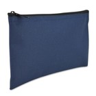 Dalix Bank Bags Money Pouch Security Deposit Utility Zipper Coin Bag Blue 2 Pack