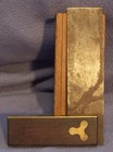 Early S a  Jones   Co  Try Square 6  Long Blade Rosewood Handle Brass Trim