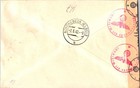 1942  Latvia German Occupation Registered Censored Cover To Schonebeck Germany