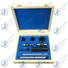 Lathe Tailstock Tap   Die Holder Kit Mt1 Shank Threading Tapping Set Wooden Box