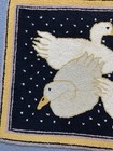 Hand Hooked Rug 4 Ducks Primitive Country Area Rug 2x3 Vintage