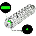 8000 Meter 532nm Green Pointer Pen Visible Beam Light Zoom Focus Lazer