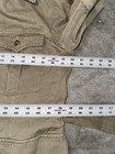 Vintage Military Safari Jacket Shirt Sm md 1950s 60s Short Sleeve Belted Army