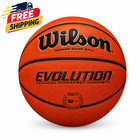 Wilson Men s Evolution Game Basketball  29 5   - Official Size   Weight - Indoor