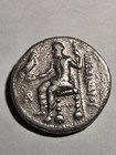 Alexander Iii The Great Ar Silver Tetradrachm Ancient Greek Coin Herakles Zeus