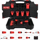 11 Pcs Obd Connectors Comp autel Obd Adapter   Kit With Blow-molded Carrying Cas
