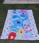 Vintage 2000 Viacom Nick Jr  Blue s Clues Twin Comforter Blanket Plush