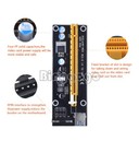 Usb 3 0 Pci-e Express 1x To 16x Extender Riser Card Adapter Power Cable 50cm