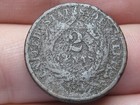 1864 Two 2 Cent Piece- About Good Details  Civil War Type Coin