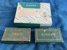 Three Boxes Of Vtg Singer Attachments And Accompaniments In Original Boxes