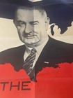 Vintage Original 1964 Elect Lbj For The Usa  Large 41   X 28  Poster