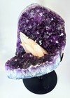 Huge 19lb Amethyst  W quartz Dogtooth Cluster Crystal Geode Specimen