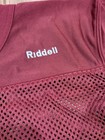 Riddell Football Practice Jersey Youth Size Medium Maroon New