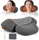 3-in-1 Neck Massager Pillow With Vibration Heating Traction Therapy Pain Relief