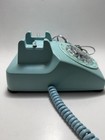 Western Electric 500 Rotary Phone Aqua Blue   - 62  Bell System 3 58