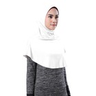 One Piece Muslim Women Hooded Scarf Neck Full Cover Hijab Amira Swim Shawl Caps