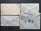 4 X Guatemala Old Cover Collection Lot   