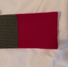 Olive And Red Scout Knee Socks Large Nos Green Socks Factory Seconds