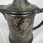 Pairpoint Quadruple Silverplate Syrup Pitcher creamer W  Hinged Lid 1705 Antique