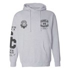 Canelo Vs  Crawford Men s Gray Once In A Lifetime Event Hoodie