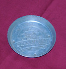 Set Of 2 Stanhome Metal Coasters Vintage Stanley Home Drink Decor Dining Living