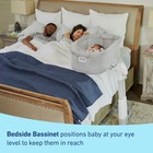 Graco Dreammore Bedside Bassinet Deluxe Skyler Fashion Calming Motion Newborn