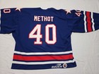 Rochester Americans Francois Methot Game Used 90s Jersey Size 60  Amerks Boston