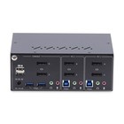 Startech P2dd46a2-kvm-switch 2-port Dual-monitor Displayport Kvm Switch 4k