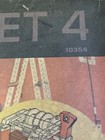 Vintage Gilbert 10354 Erector Set 4 W original Box Instructions 1964 Read