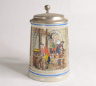 Wick-werke Lidded Stein Germany 6 In