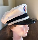 Vintage Collectible Ba Oil Service Gas Station Uniform Hat Cap Patch Size Small