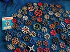 Vintage Lot Of 95 Water Faucet Spigot Valve Handles Knobs Industrial Steampunk 