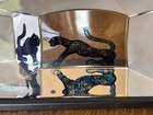 Kosta Boda  Bertil Vallien Viewpoints  Panther Glass Sculpture  99517  Sweden